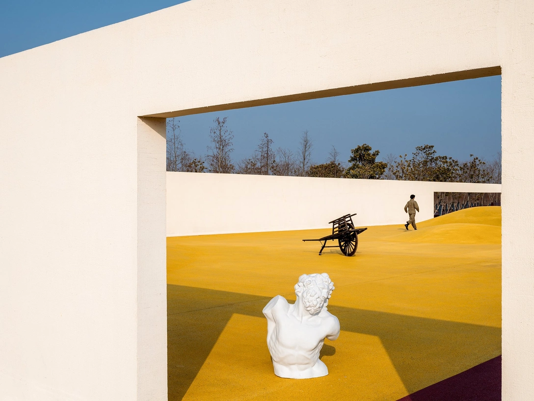 На китайской ферме открыли выставку лэнд-арта | Источник: CreatAR Images