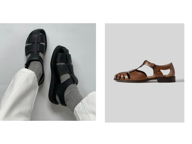 Фото №5 - Рыбацкие сандалии: с чем носить самую модную обувь лета
