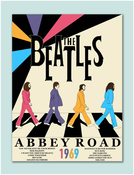 Постер Abbey Road, «ПростоПостер»