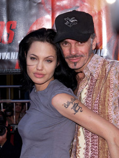 Анджелина Джоли и Билли Боб Торнтон в 2000 году