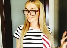 Анна Хилькевич показала округлившийся живот