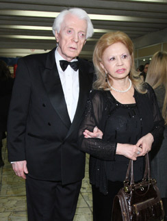 Олег Стриженов с супругой актрисой Лионеллой Пырьевой