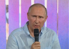 Владимир Путин пообещал сняться в рекламе одежды