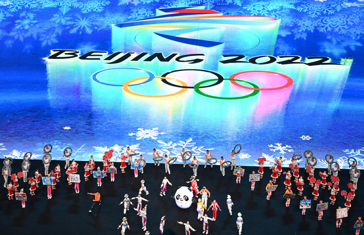 Фото №2 - Гордые русские, стильные канадцы, громкий Губерниев: в Пекине дали старт зимней Олимпиаде