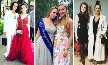 Юные принцессы: выпускные платья дочерей Канделаки, Навки и других российских звезд