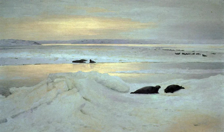«Русский Нансен»: как живописец Александр Борисов покорил Крайний Север и запечатлел его леденящую красоту