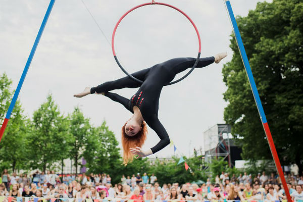 Третий Фестиваль воздушной гимнастики