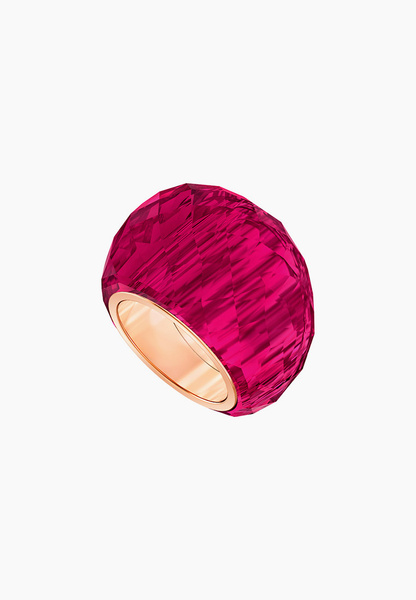 Кольцо Swarovski® Nirvana с покрытием из розового золота