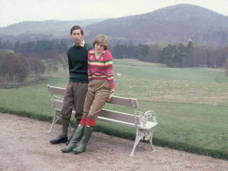 Принц Чарльз и принцесса Диана в Балморале, 6 мая 1981