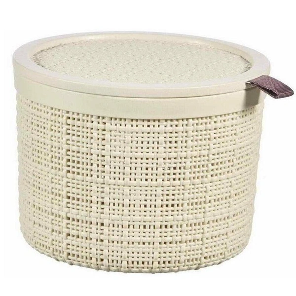 Корзинка для хранения с крышкой Jute, 2 л, Curver