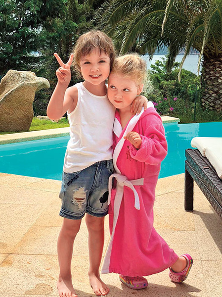 Алла Пугачева и Максим Галкин, дети, фото