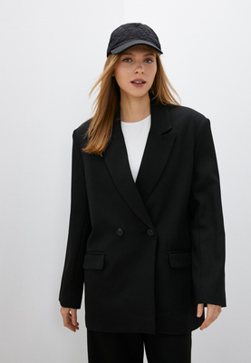 Пиджак Befree, цвет: черный, MP002XW0MF5T — купить в интернет-магазине Lamoda