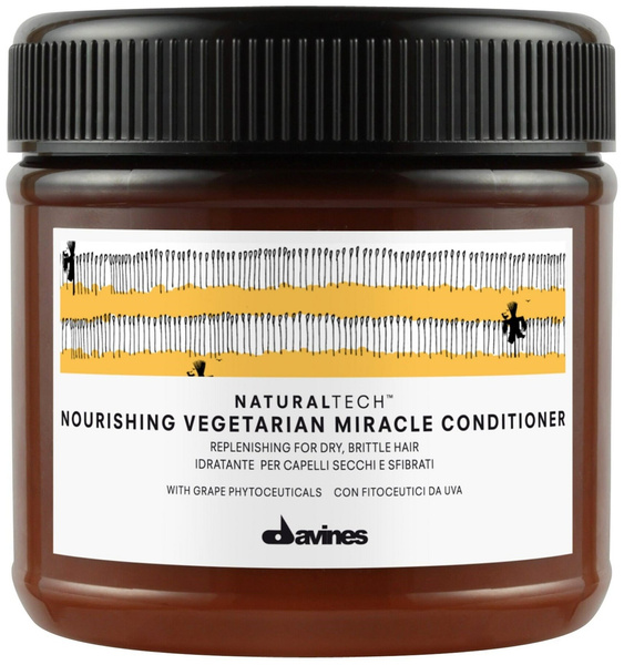 Davines кондиционер Naturaltech Nourishing Vegetarian Miracle для сухих волос