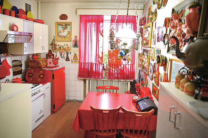 Дом Андрея Миронова: последние цветы и красный холодильник