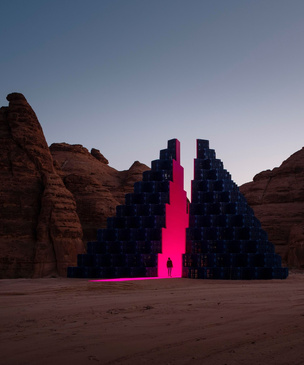 В пустыне Саудовской Аравии пройдет биеннале Desert x AlUla