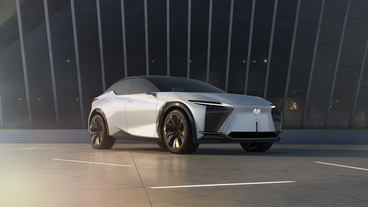 Lexus представил новый концепт-кар с полностью электронной системой управления