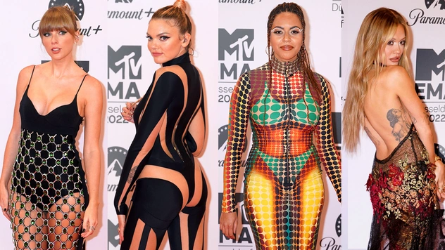 Самые откровенные наряды церемонии MTV EMA