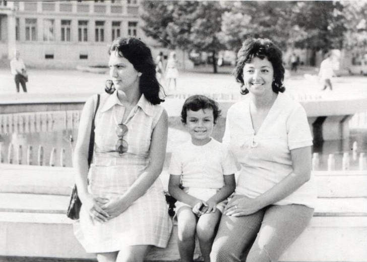 Филипп Киркоров с мамой и тетей Мари