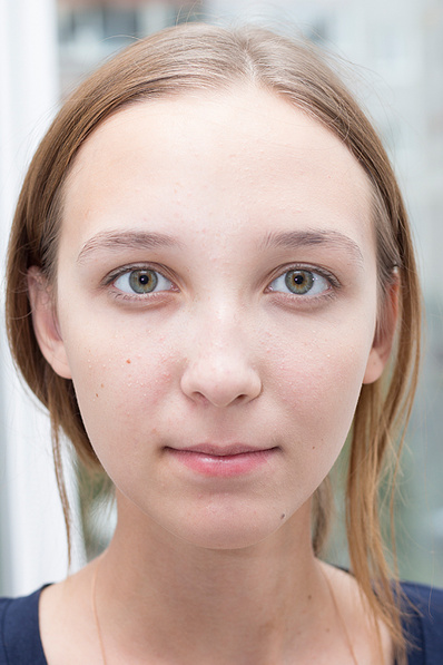 Елена Егорова, макияж до и после, фото