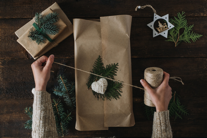 Как красиво упаковать подарок: 17 идей