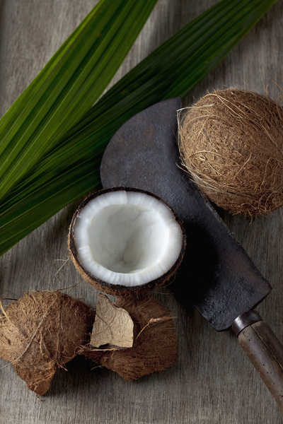 как чистить кокос в домашних условиях
