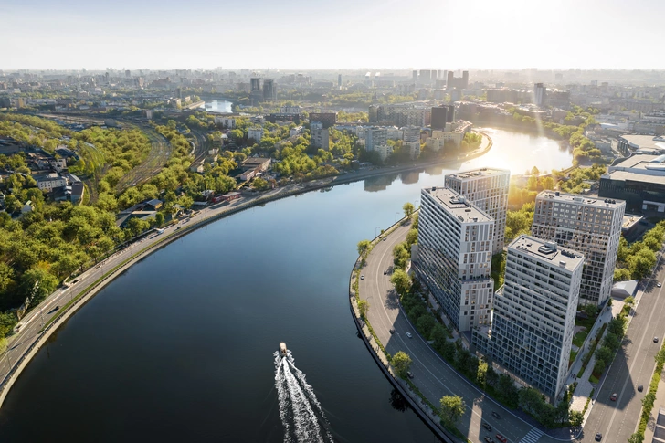 Новый жилой комплекс Først в центре Москвы