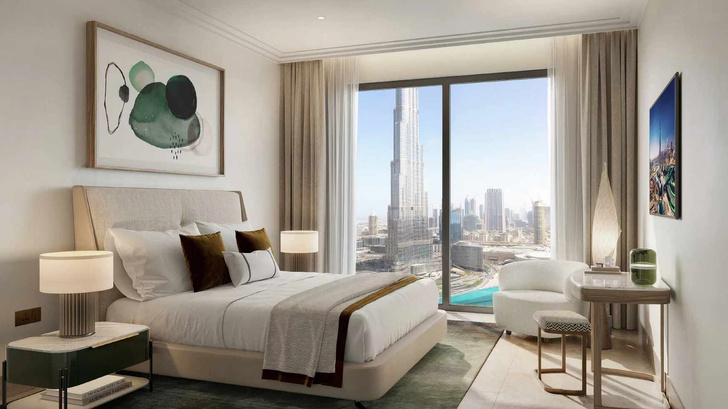 Ванна в мраморе и вид на Бурдж-Халифа: как выглядит квартира Собчак в Дубае за 60 млн рублей