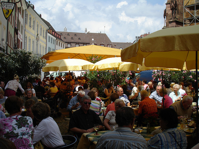 Винный фестиваль во Фрайбурге