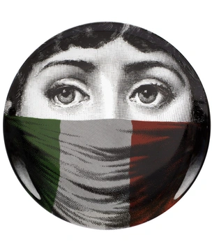 Дизайн против коронавируса: тарелка Fornasetti