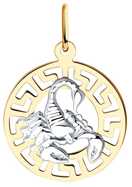 SOKOLOV Подвеска «Знак зодиака Скорпион» из золота 031301