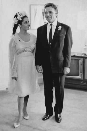 Свадьба Элизабет Тейлор и Ричарда Бартона, 15 марта 1964 года
