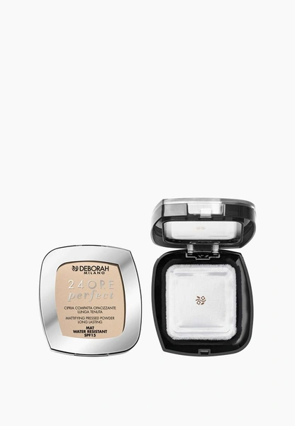 Пудра Deborah матирующая стойкая 24ORE PERFECT COMPACT POWDER