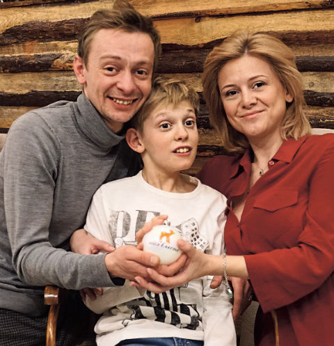 Жене Евгения Кулакова Ольге пришлось бросить работу, чтобы ухаживать за Ильей