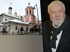 Соловьева отпел его пасынок-священник и вспомнил, как режиссер впервые исповедовался