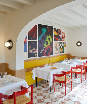 Обновленный ресторан Cavallino в штаб-квартире Ferrari: проект Индии Мадави