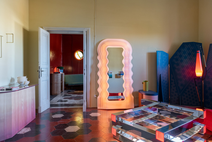 Apartamento: яркая дизайн-галерея в Риме