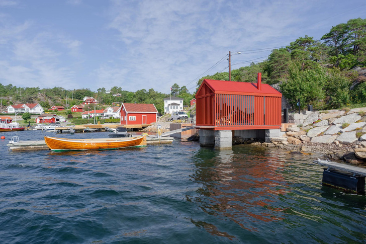 Дом для отдыха на берегу моря в Норвегии