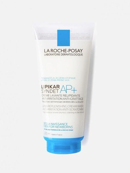 Липидовосстанавливающий крем-гель для душа Lipikar Syndet AP+, La Roche-Posay