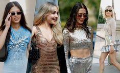 Гости Недели Высокой моды в Париже поголовно оделись в блестки — и вам тоже пора