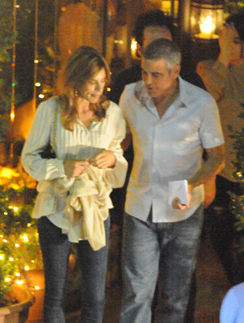 Джордж Клуни (George Clooney) и Элизабетта Каналис (Elisabetta Canalis)