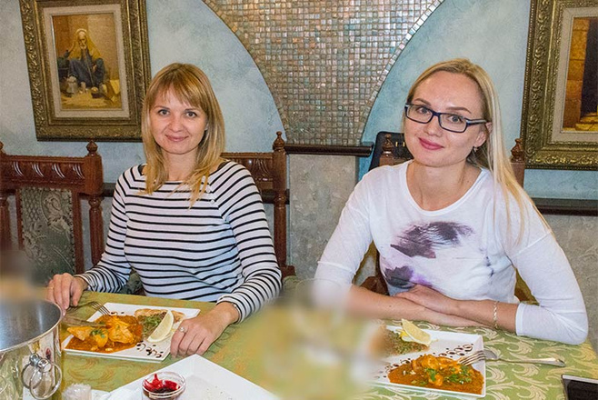 Дегустация в ресторане восточной кухни Шафран