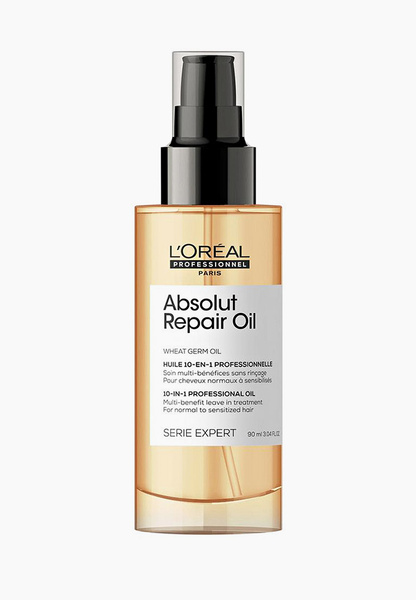 Масло для волос L'Oreal Professionnel Serie Expert 10в1 Absolut Repair Gold для восстановления поврежденных волос