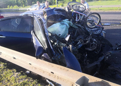 Уснувший водитель погиб сам и убил всю семью, включая троих детей: страшные подробности нижегородской аварии