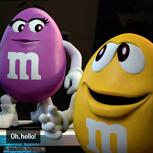 Еще одна девочка: в M&M’s появился новый персонаж — Фиолетовая 💜