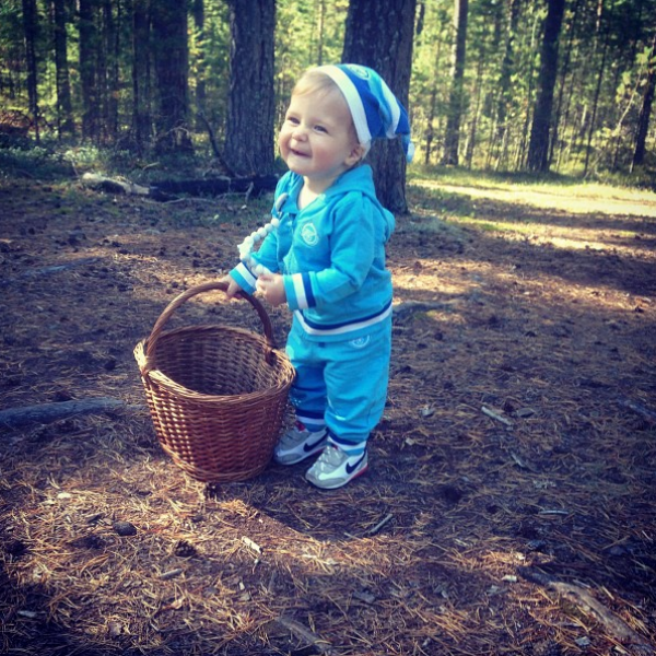 Юля выложила питерские снимки малыша Сени в Инстаграм, 5 сентября