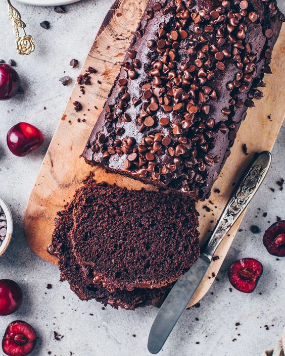 Рождественский десерт: шоколадно-банановый кекс без глютена