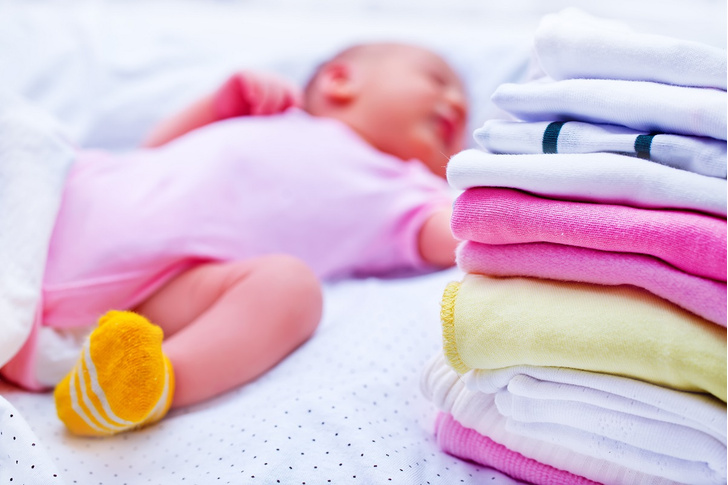 как стирать и гладить вещи для новорожденных