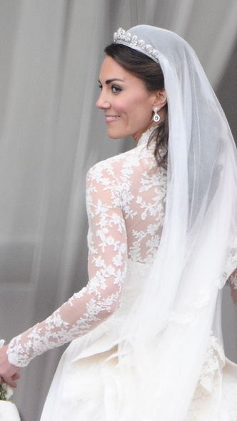10 любопытных фактов о свадебном платье герцогини Кейт