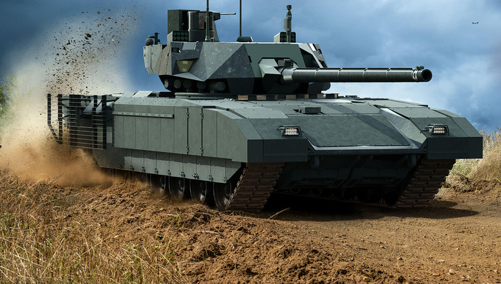 Фото №2 - Лучший танк в мире: Т-14 «Армата» запущен в производство