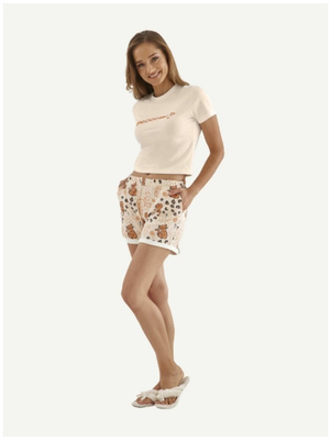 Пижама женская Relax Mode с укороченной футболкой и шортами